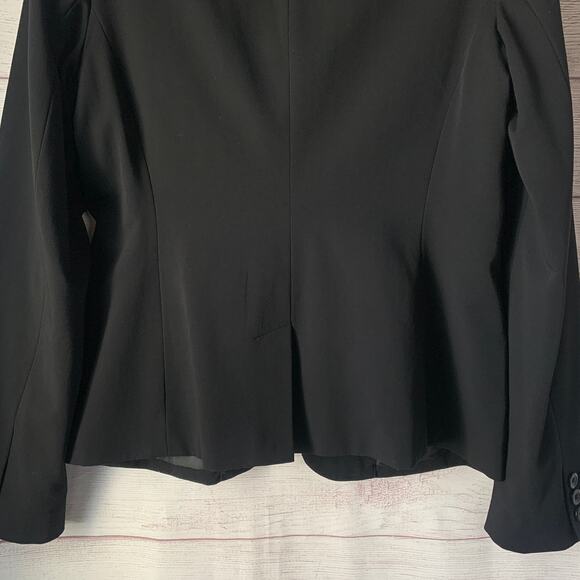 Apt. 9 Black Blazer Jacket Button Closure Size 4 - Picture 7 of 13